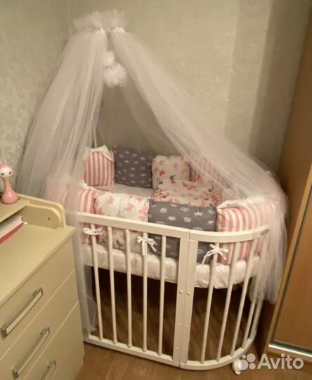 Кроватка 7 в 1 Comfortbaby