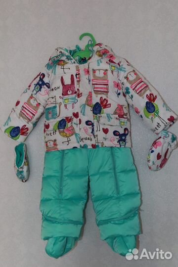 Зимний комбинезон для девочки