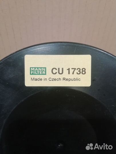 Фильтр салона CU1738