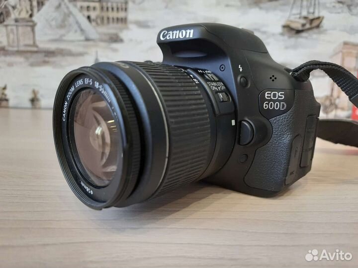Зеркальный фотоаппарат canon 600d