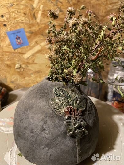 Керамическая ваза