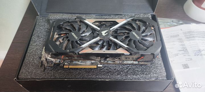 Видеокарта Gigabyte aorus gtx 1080 ti 11 gb