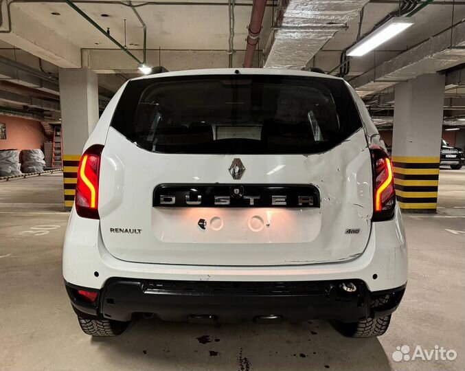 Renault Duster 2.0 МТ, 2017, битый, 66 375 км