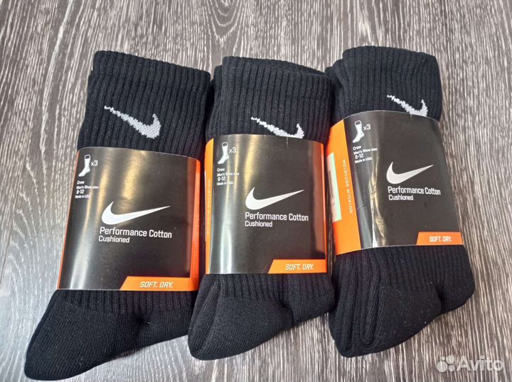Носки nike Performance Cotton Cushioned