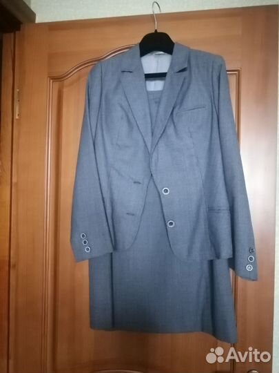 Костюм двойка с юбкой миди