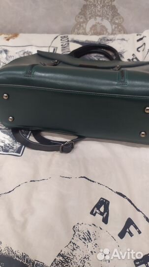 Сумка женская, темно зелёная