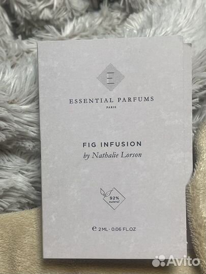 Essential parfums paris FIG infusion 2 мл