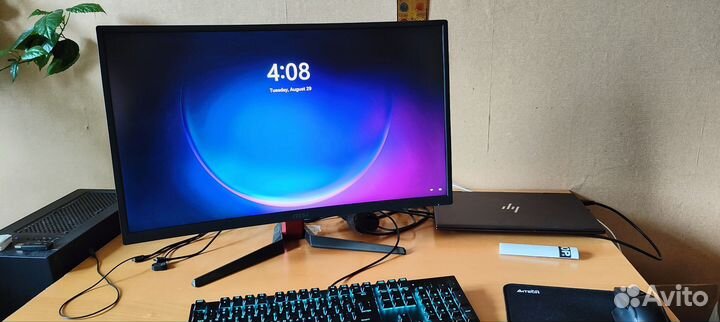 27 дюймов, 144гц, Msi optix g27c2 изогнутый