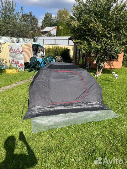 Палатка quechua arpenaz 3xl fresh & black