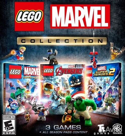 Lego marvel трилогия Ps4 цена за П3