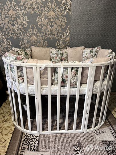 Кроватка детская трансформер 7в1