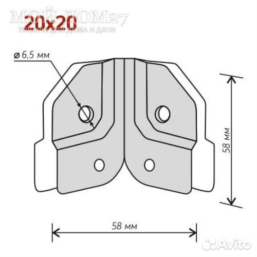 Хомут (крепеж) Краб-система - XYZ