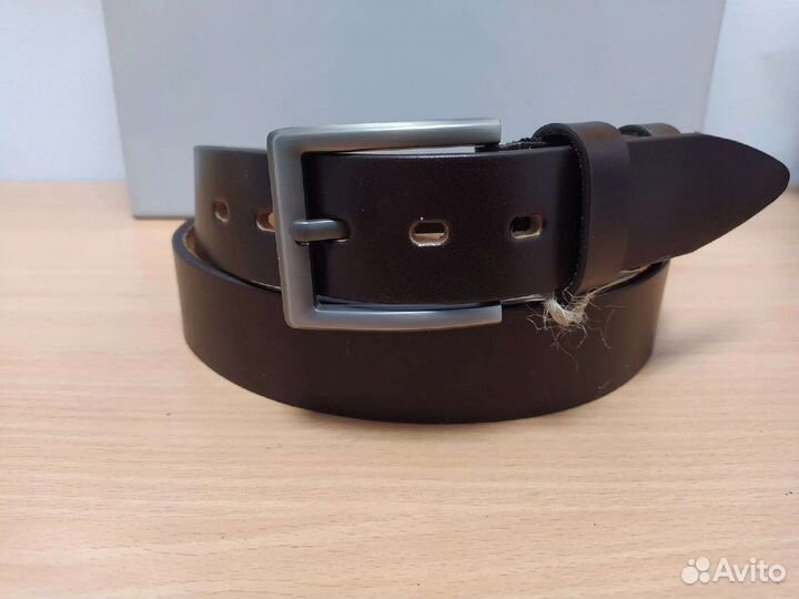 Мужской ремень из натуральной кожи. Новый
