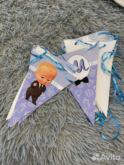 Украшения, Шарики, растяжка,шар 2 года, набор к др