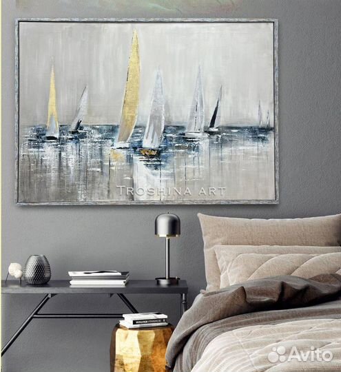 Картина на холсте ручная работа 