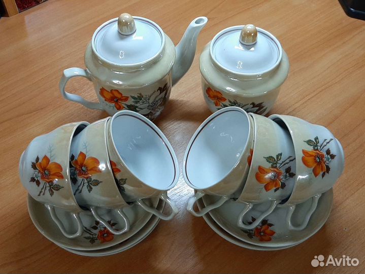 Чайный сервиз СССР (Барановка)