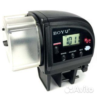 Автокормушка Boyu большая ж/к дисплей и таймер