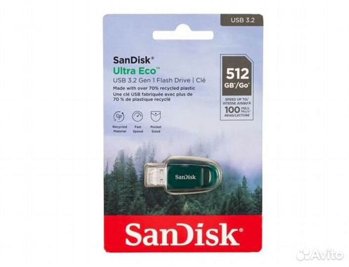 Flash Usb 3.2 SanDisk Ultra Eco на 512GB