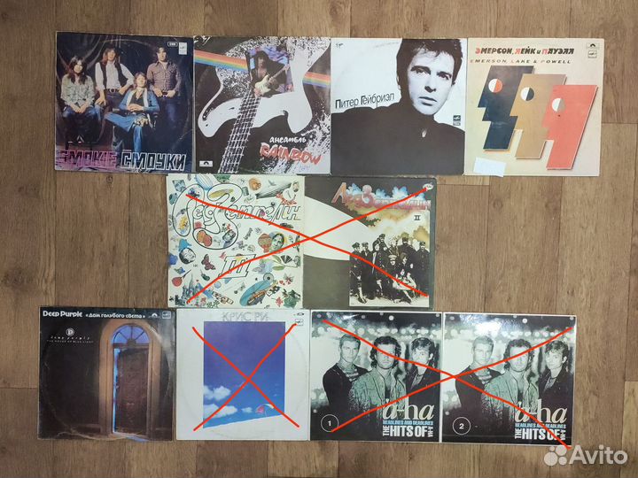 Виниловые пластинки разное