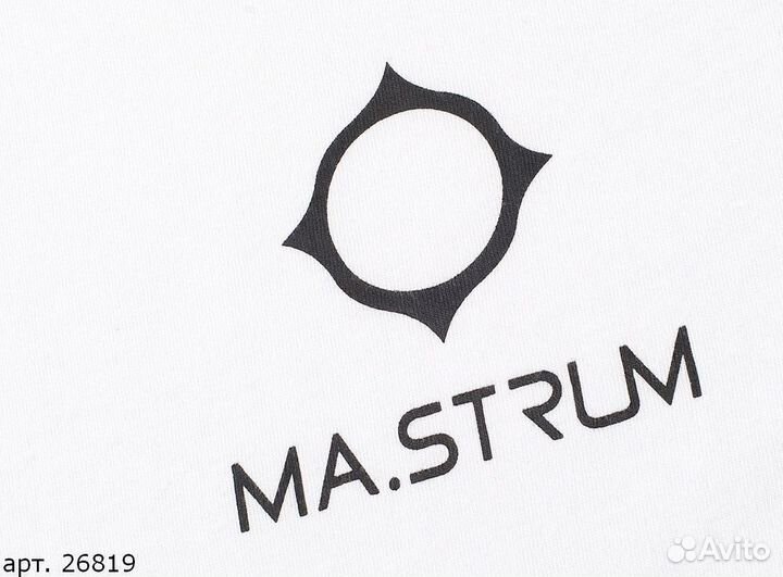 Футболка mastrum big logo Белая