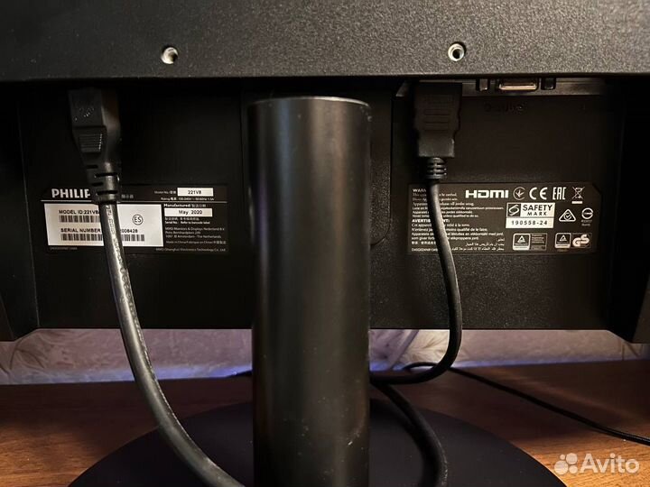 Монитор philips 221V 75Гц FullHD