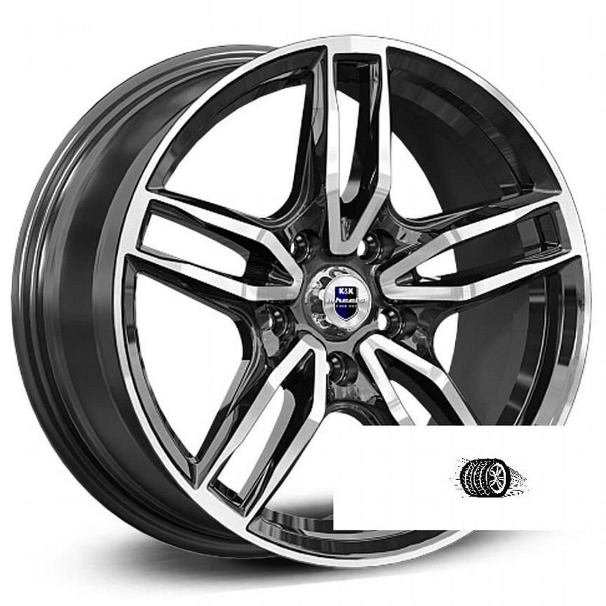 Литые диски K&K 8×R17 5×114.3