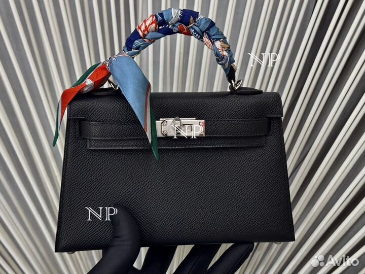 Сумка Hermes Kelly 20 Black PHW