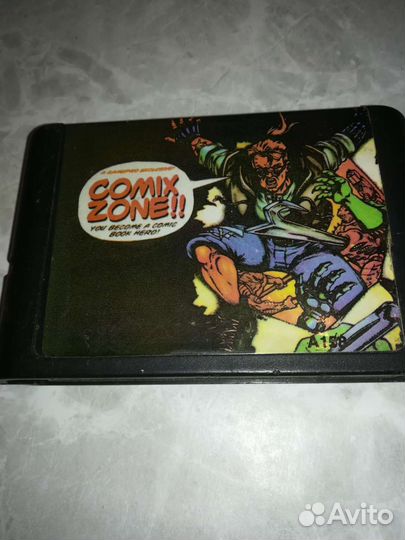 Картридж для приставки Sega comix zone