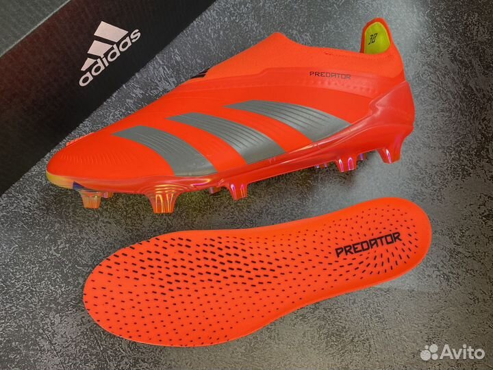 Футбольные бутсы Adidas Predator Elite Laceless FG