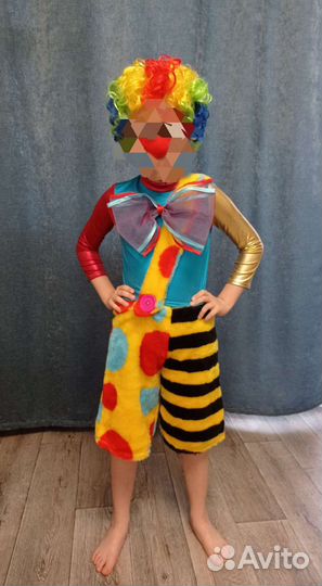 Новогодний костюм Клоун Клепа