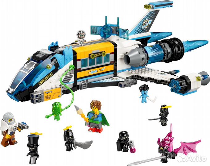 Новый Lego 71460 Космический автобус мистера Оза