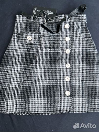 Юбка драповая