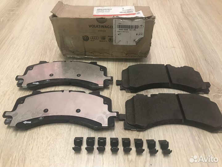 Тормозные колодки VAG 4mo698151bl оригинал