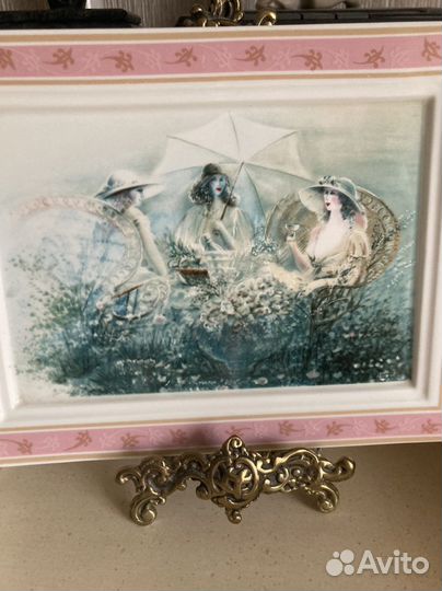 Панно картина на фарфоре Пикник VilleroyBoch