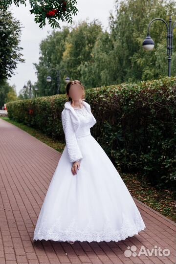 Свадебное платье 42-44