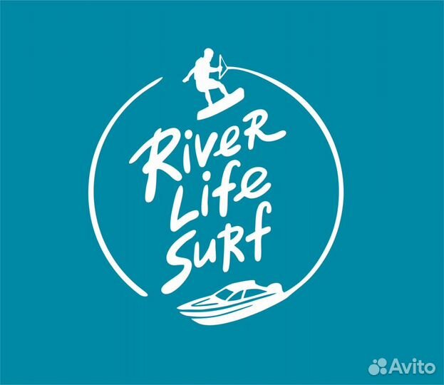 Прогулки на катере. Вейкборд и ватрушка за катером