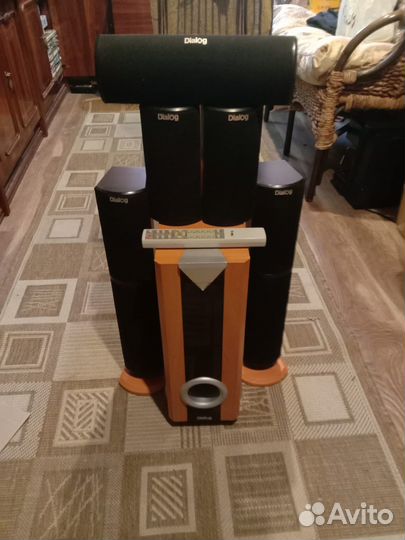 Акустика 5.1 Dialog jazz j-102 и jazz j-105
