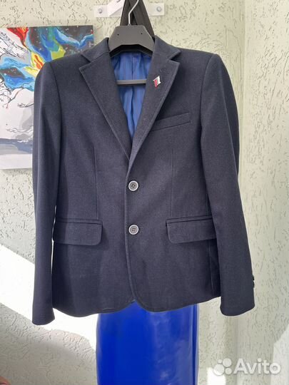 Пиджак школьный 146 размер для мальчика