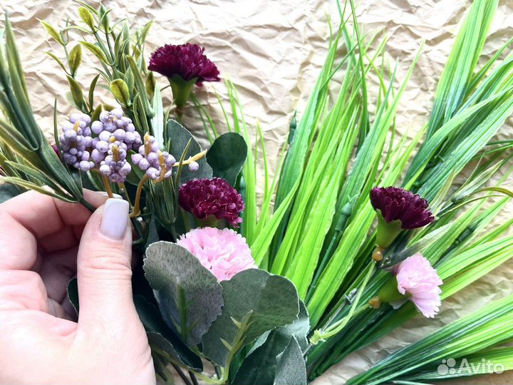 Искусственные цветы для декора