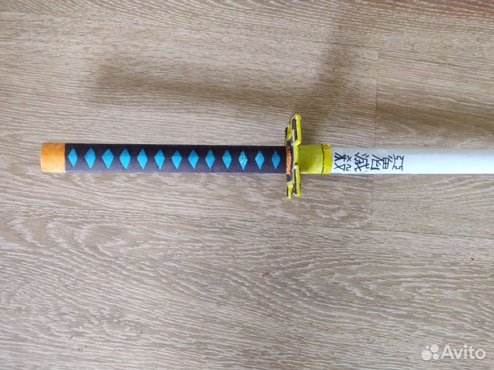 Катана меч из бумаги