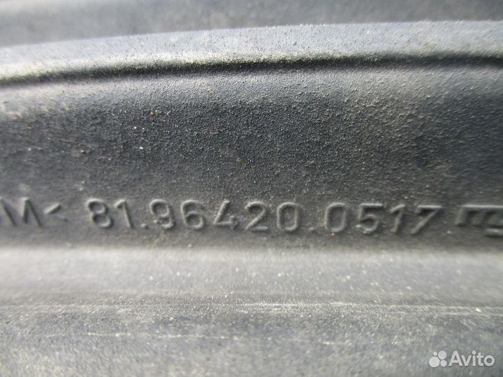 Гофра воздухозаборника MAN 81964200517