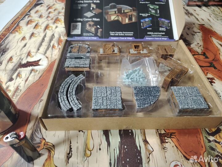 WarLock Tiles Starter Kit: Dungeon-Town & Village