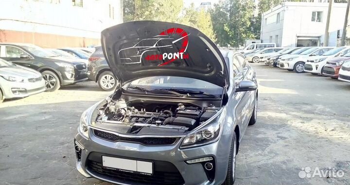 Упоры капота Kia Rio динамические