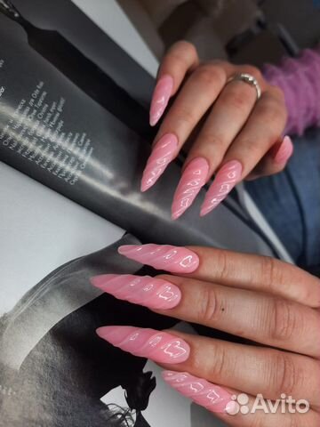 Корейский маникюр, дизайн,наращивание