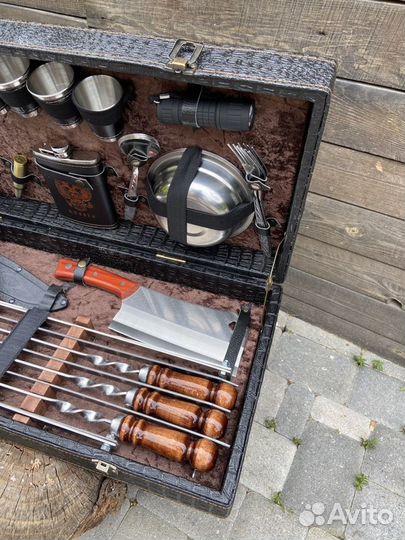 Набор шампуров для пикника охотник