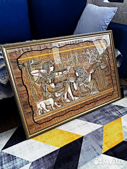 Картина из египта на папирусе