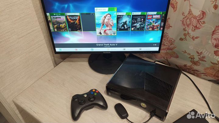 Xbox 360 slim freeboot 250 Gb