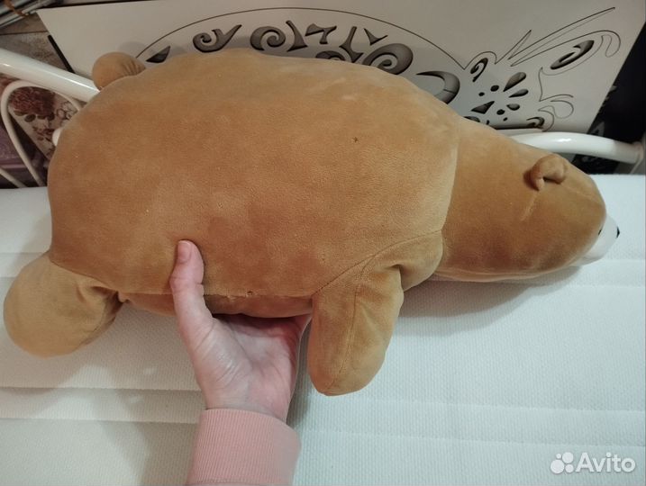 Подушка медведь Miniso