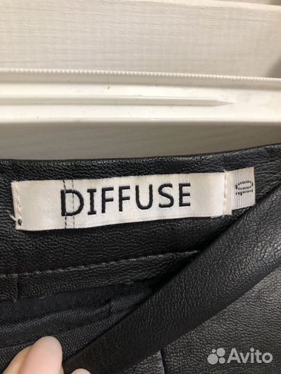 Юбка экокожа