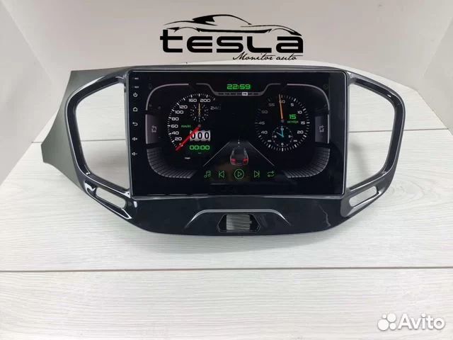 Магнитола 2/32гб LADA Vesta 9 дюймов android 10